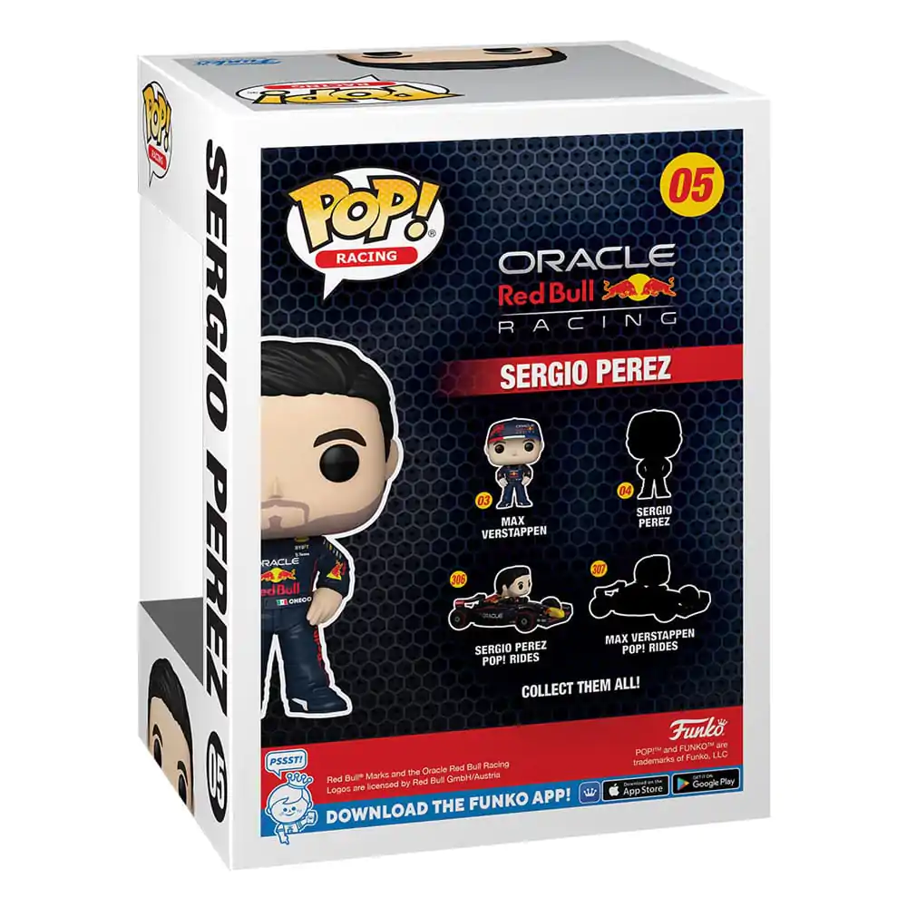 Formule 1 Funko POP! Závodní vinylová figurka Sergio Perez s helmou Exkluzivní edice 9 cm fotografii produktu