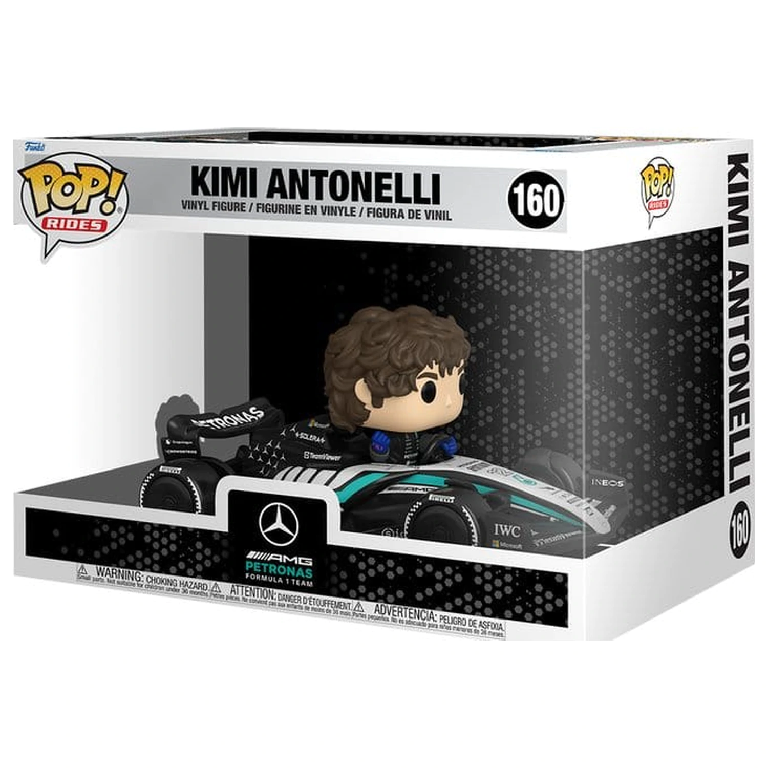 Formula 1 Funko POP! Rides Super Deluxe vinylová figurka Mercedes Benz - KIMI 15 cm fotografii produktu