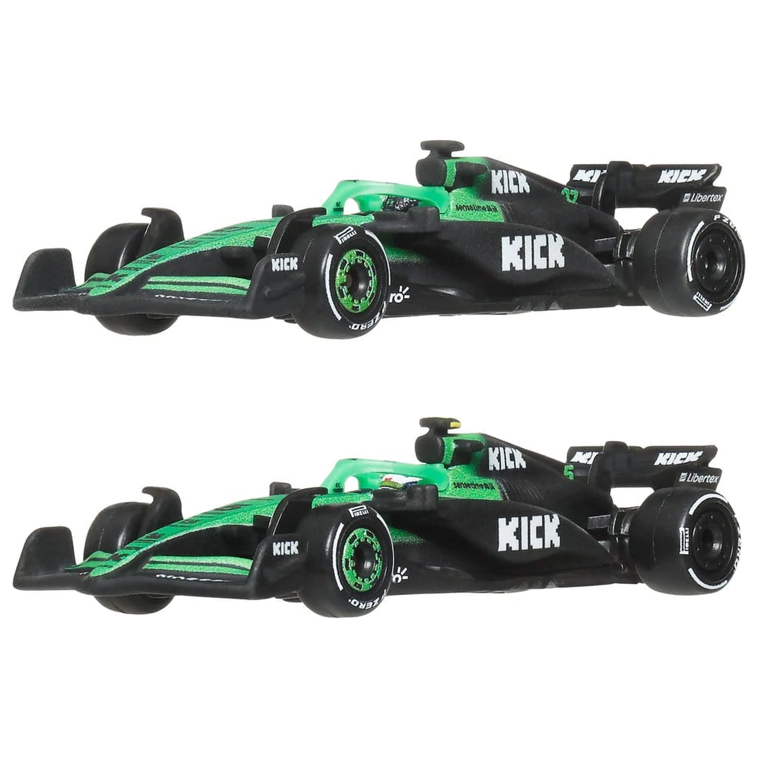 Formula 1 Hot Wheels Premium Die-Cast vozidla 2-balení 1/64 KICK Sauber Team fotografii produktu