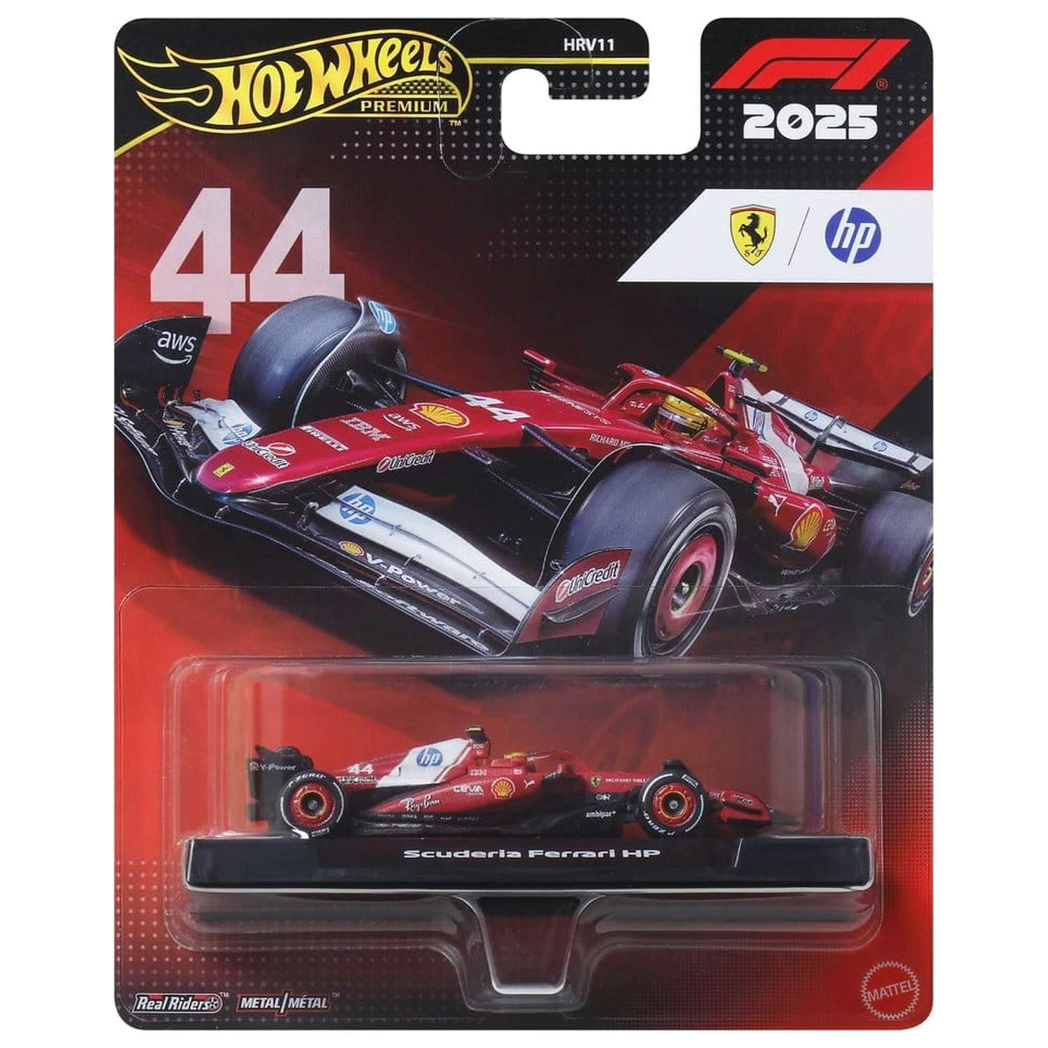 Formule 1 Hot Wheels Premium kovový model vozidla 1/64 Tým Ferrari fotografii produktu
