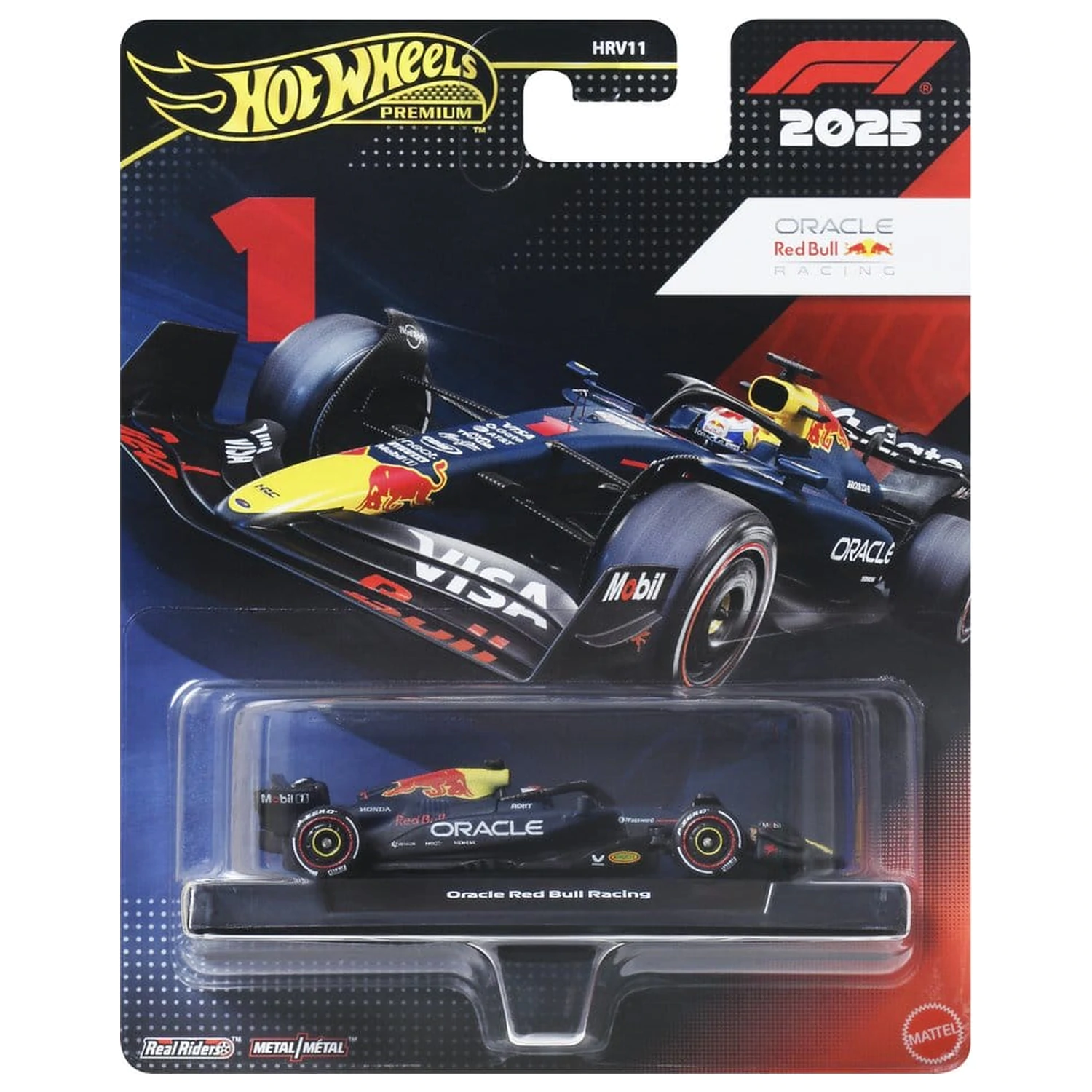 Formula 1 Hot Wheels Prémiové die-cast vozidlo 1:64 Team Red Bull: Driver 1 fotografii produktu