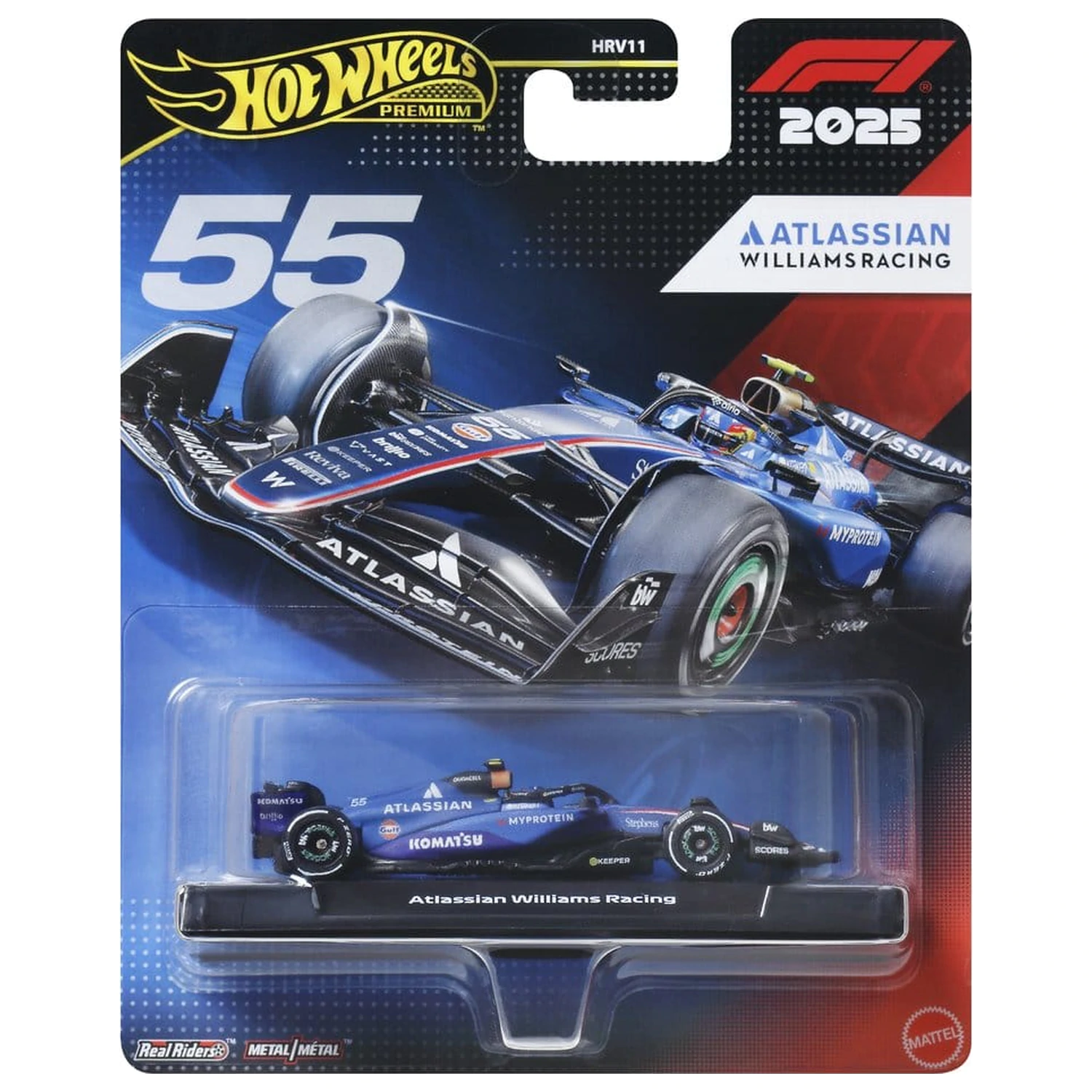 Formula 1 Hot Wheels Premium kovový model vozidla v měřítku 1:64 Team Williams: Driver 1 fotografii produktu
