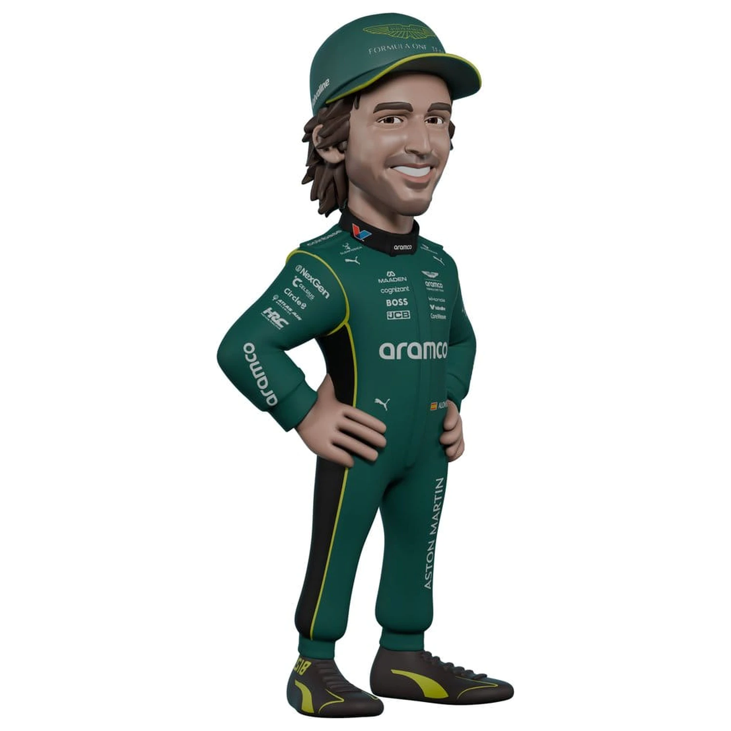 Formula 1 Minix figurka Fernando Alonso (Aston Martin) 12 cm fotografii produktu