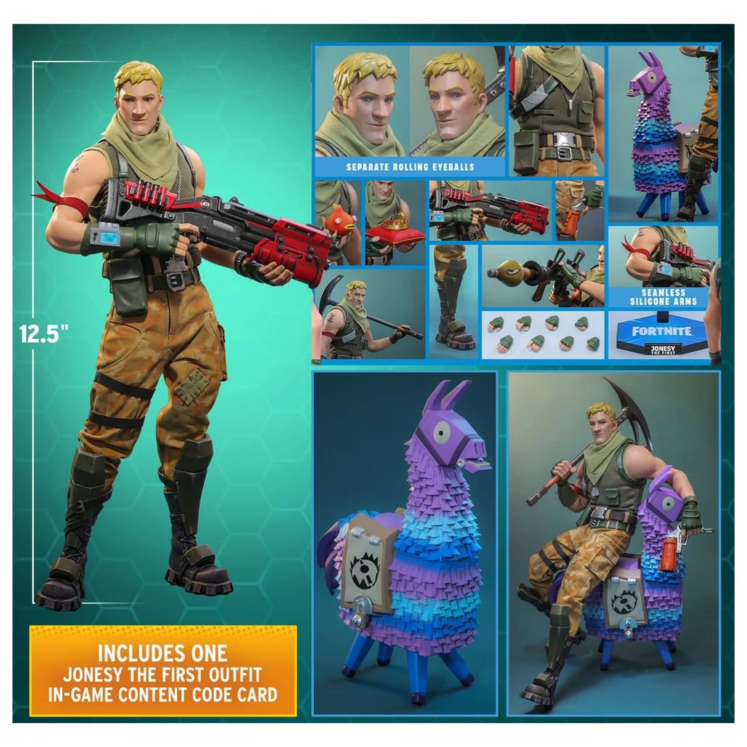 Fortnite Akční figurka 1/6 Jonesy The First 32 cm fotografii produktu