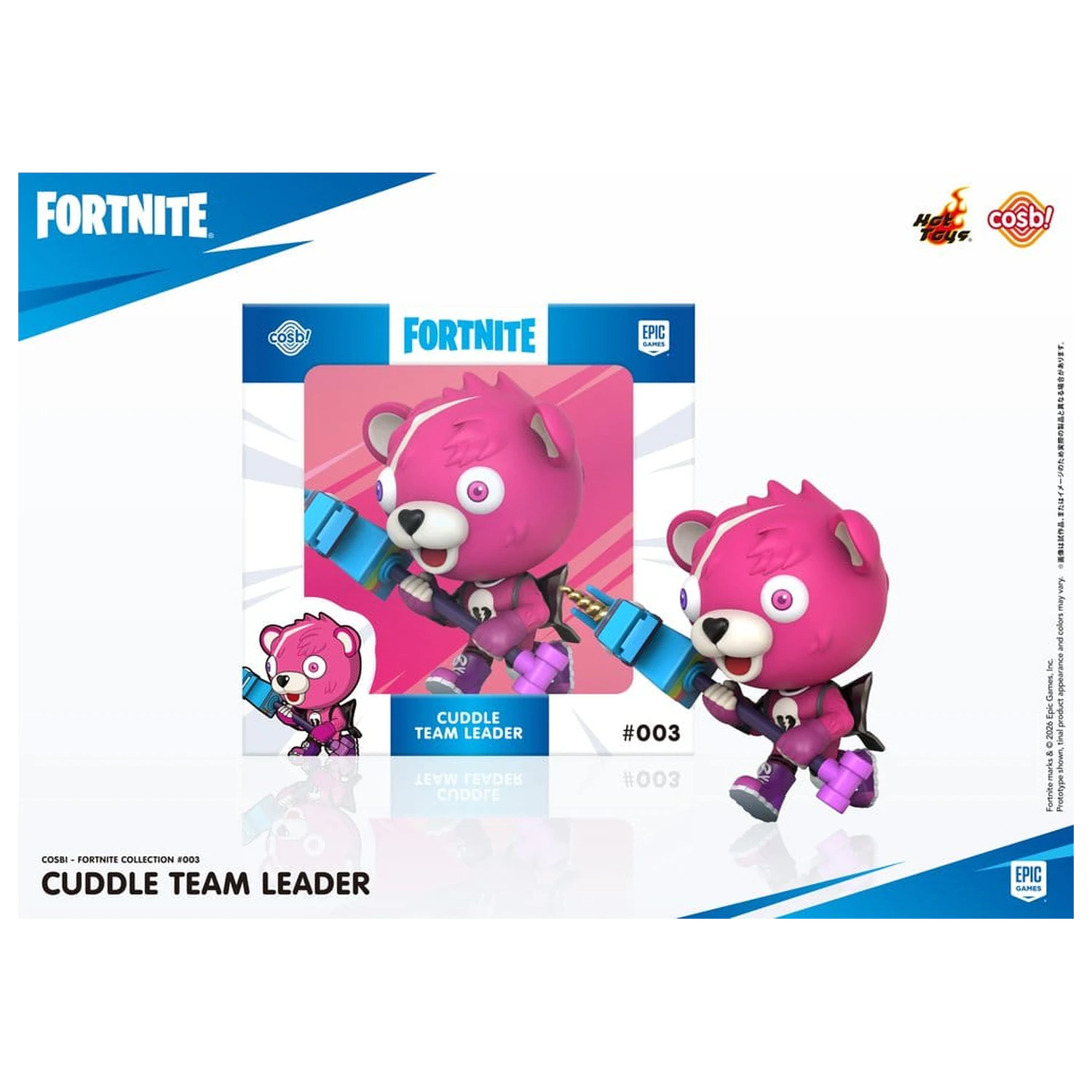 Fortnite Cosbi Mini figurka Cuddle Team Leader 8 cm fotografii produktu