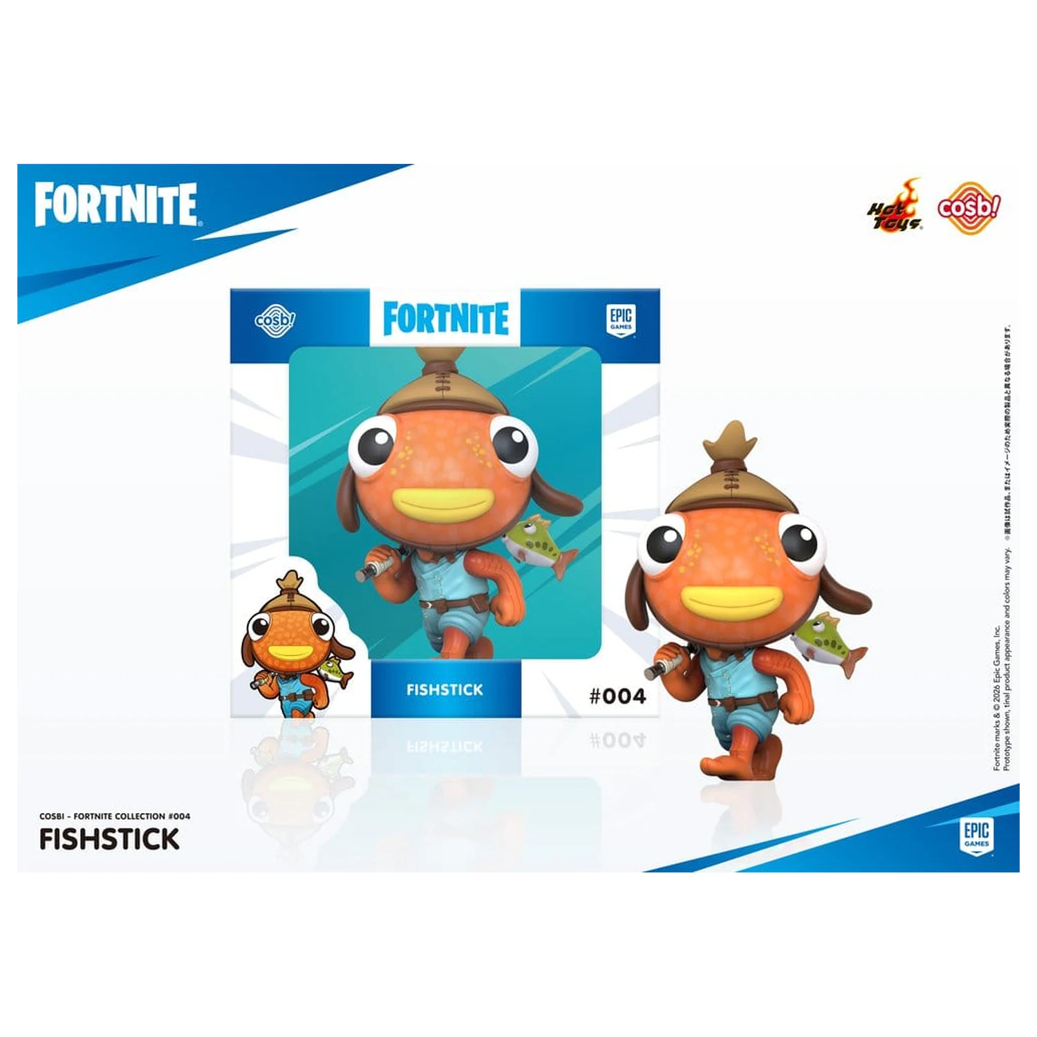 Fortnite Cosbi Mini figurka Fishstick 8 cm fotografii produktu