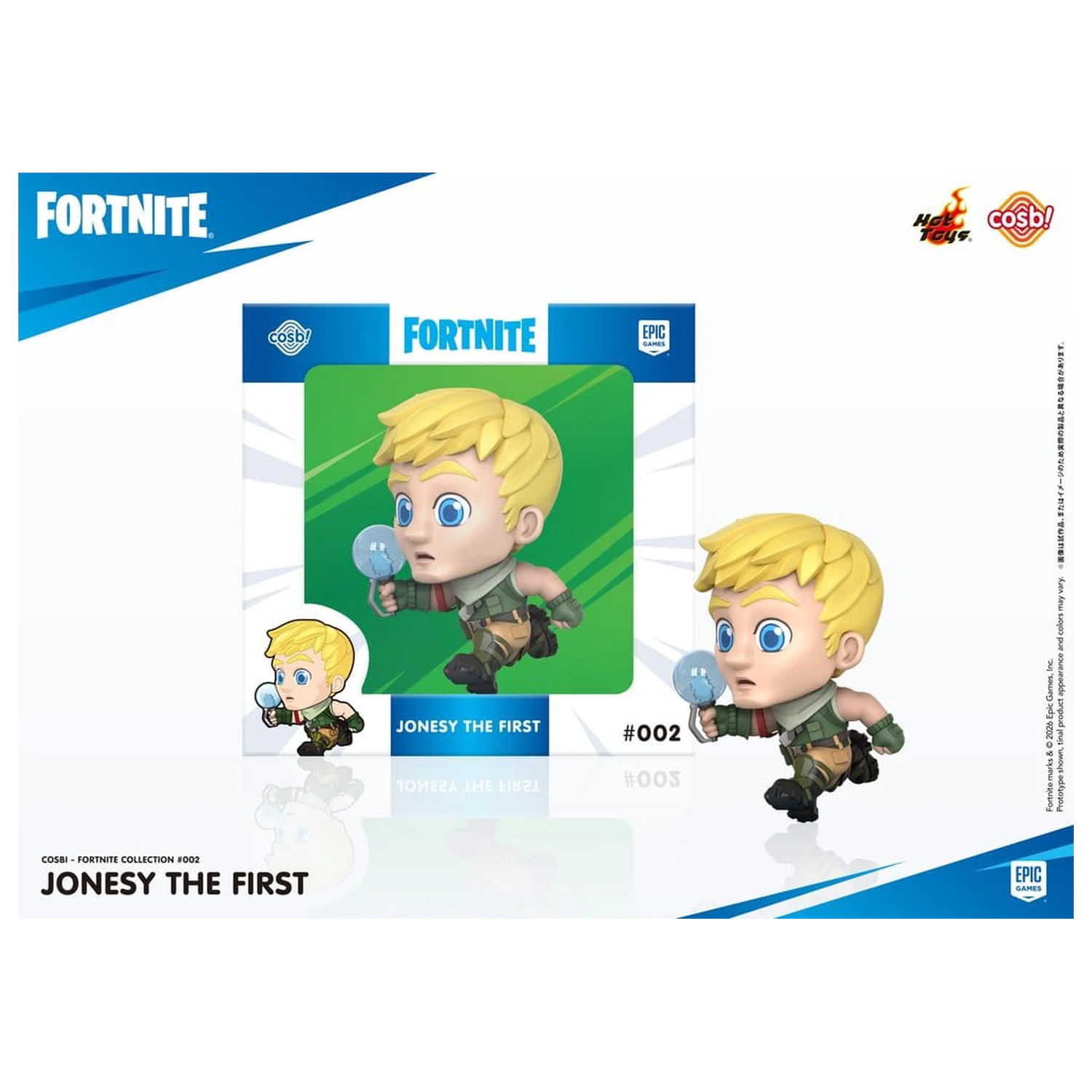 Fortnite Cosbi Mini Figurka Jonesy The First 8 cm fotografii produktu