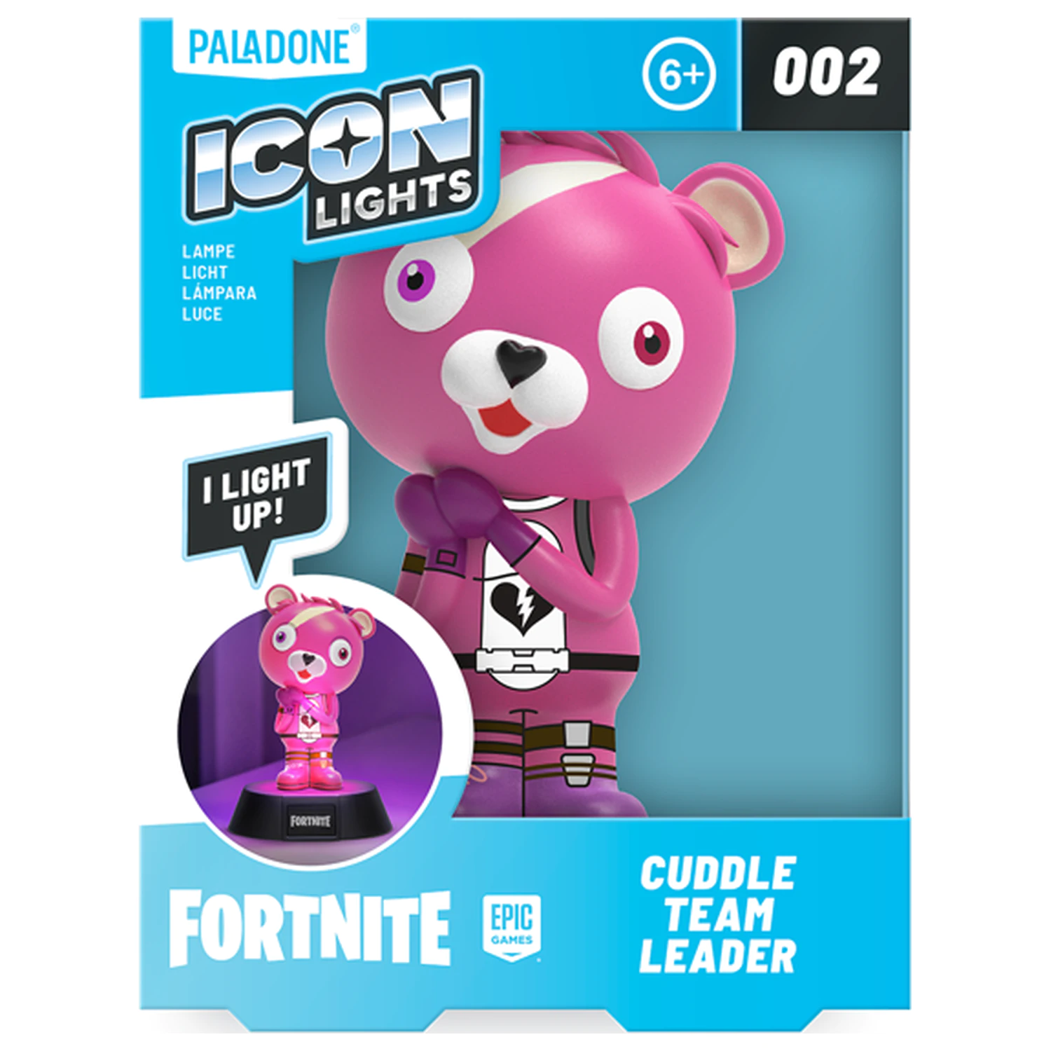 Lampa Fortnite Cuddle Team Icon 11 cm fotografii produktu