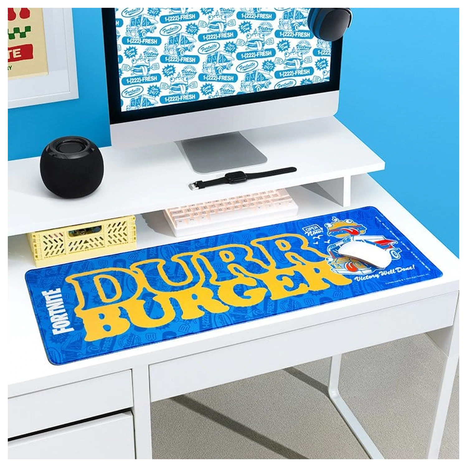 Fortnite Podložka pod myš Durr Burger 81 x 30 cm fotografii produktu