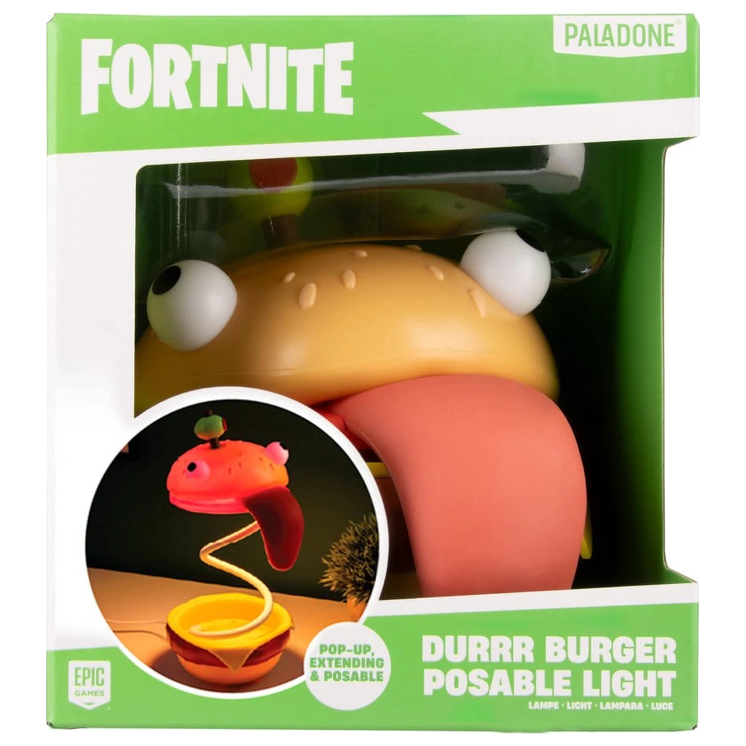 Fortnite Light Durrr Burger polohovatelný 30 cm fotografii produktu