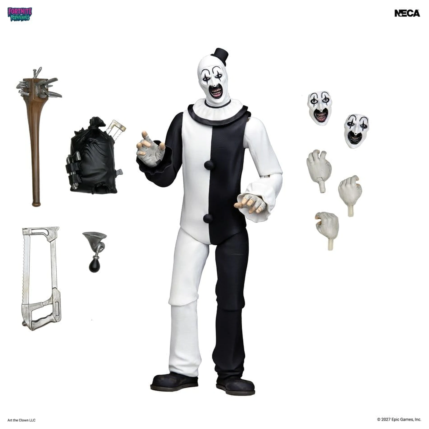 Fortnite: Fortnitemares akční figurka Art the Clown 18 cm fotografii produktu