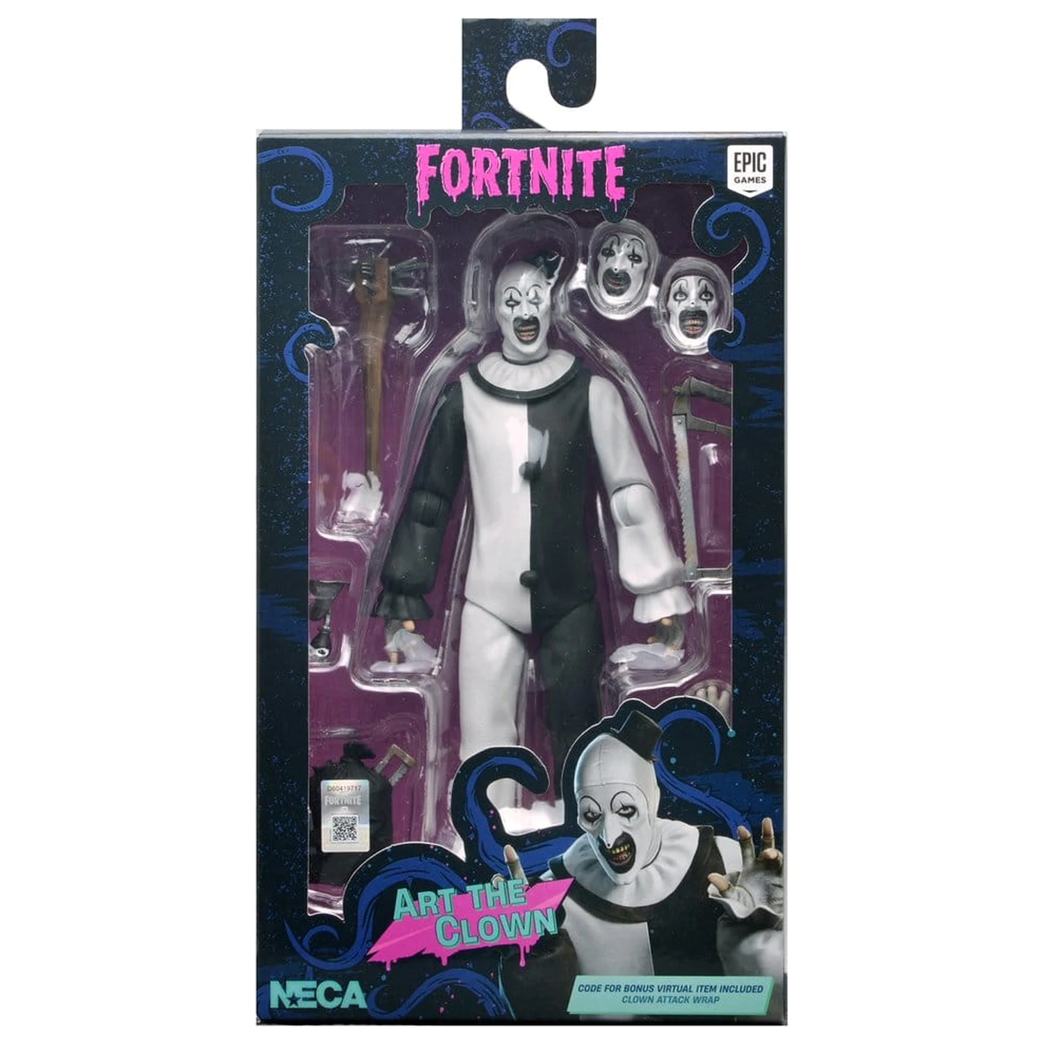 Fortnite: Fortnitemares akční figurka Art the Clown 18 cm fotografii produktu