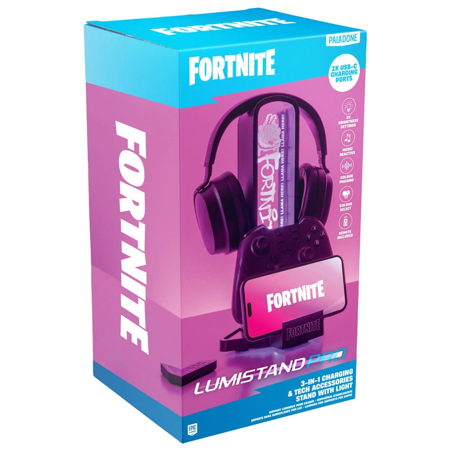 Fortnite stojan na sluchátka na stůl s osvětlením 30 cm fotografii produktu