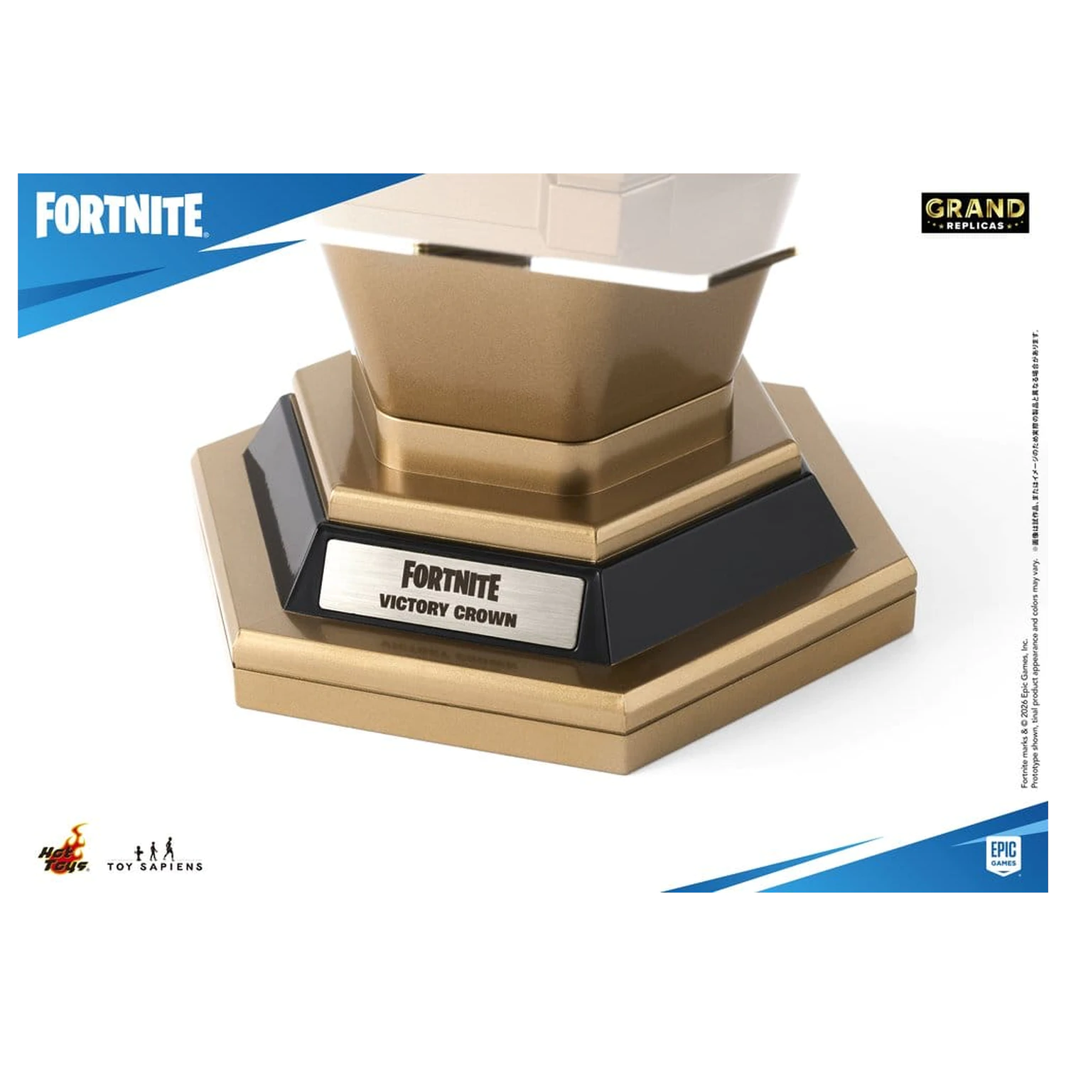 Fortnite Grand Replicas replika 1/1 koruna Vítězství fotografii produktu