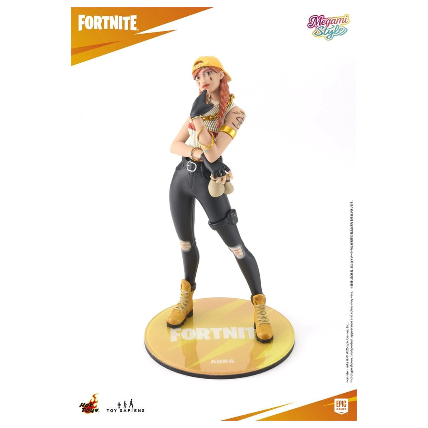 Fortnite Megami Style PVC figurka 1/9 Aura 22 cm fotografii produktu