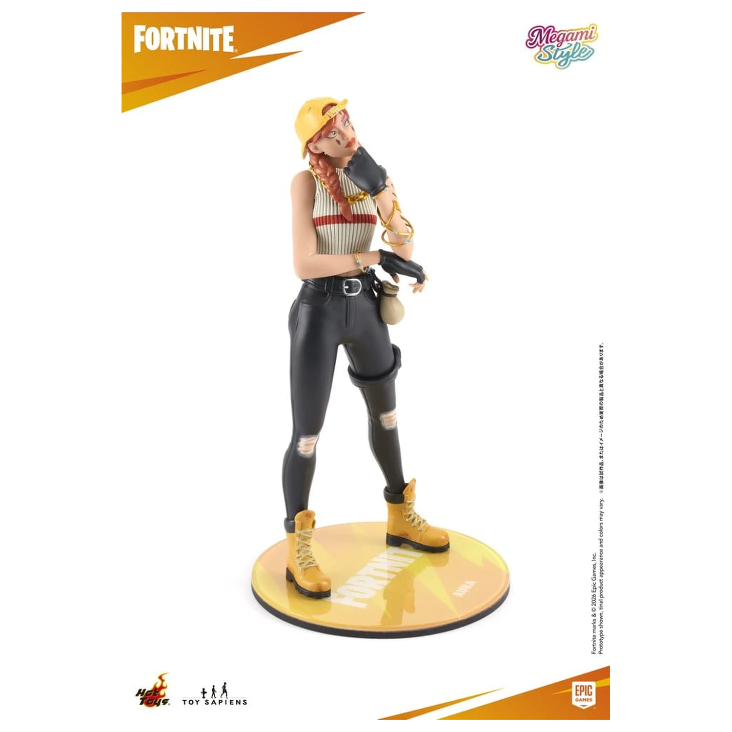 Fortnite Megami Style PVC figurka 1/9 Aura 22 cm fotografii produktu