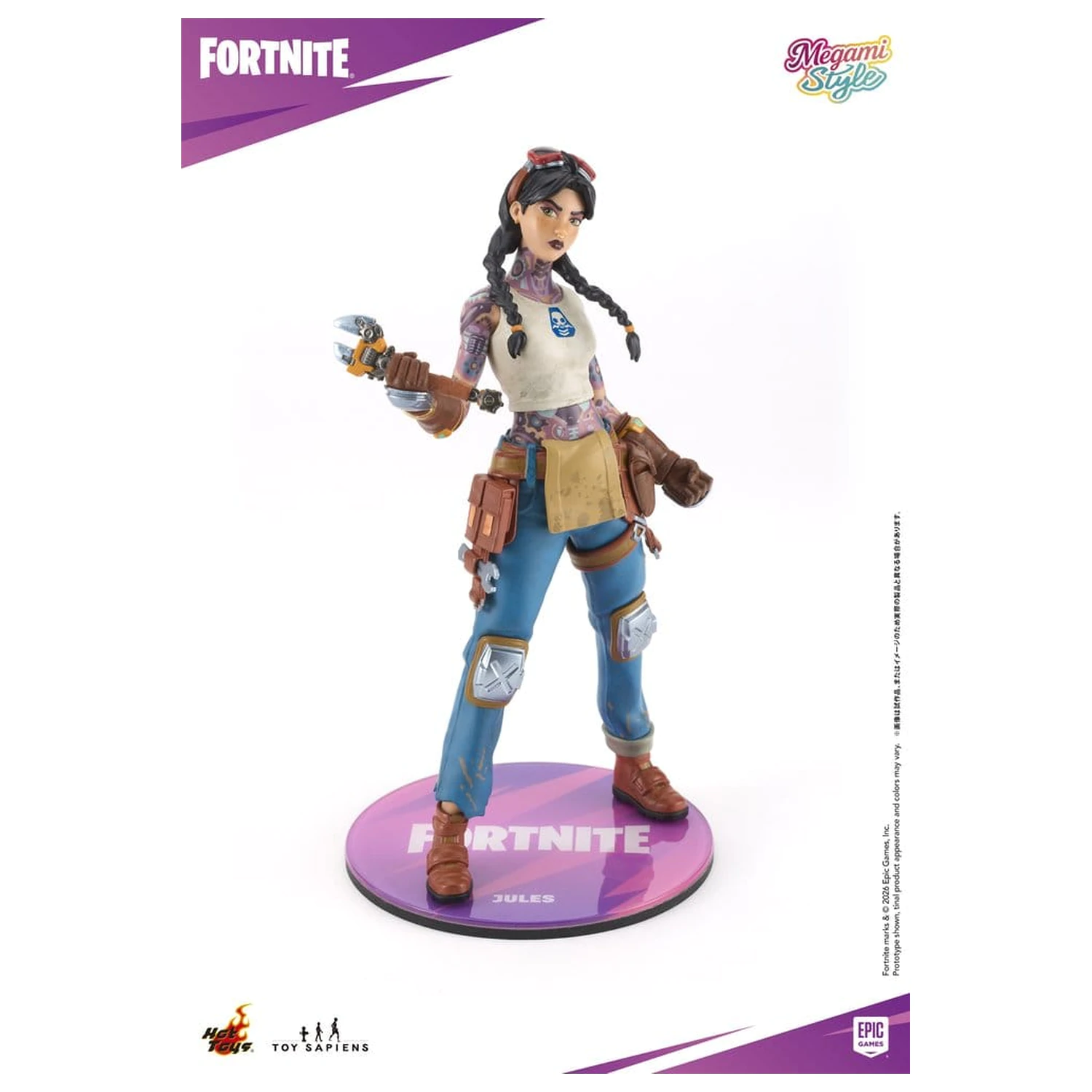 Fortnite Megami Style PVC figurka 1/9 Jules 22 cm fotografii produktu