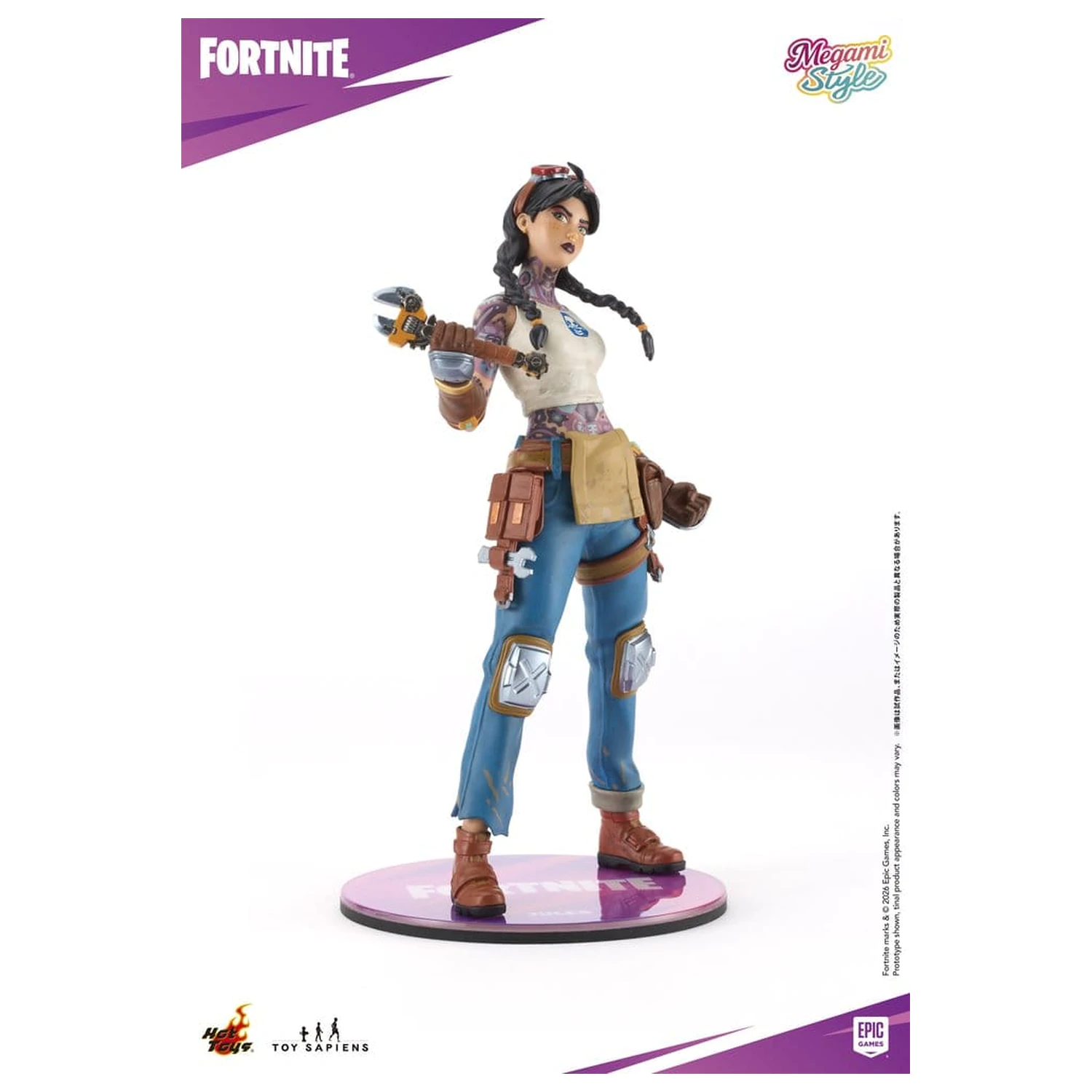Fortnite Megami Style PVC figurka 1/9 Jules 22 cm fotografii produktu