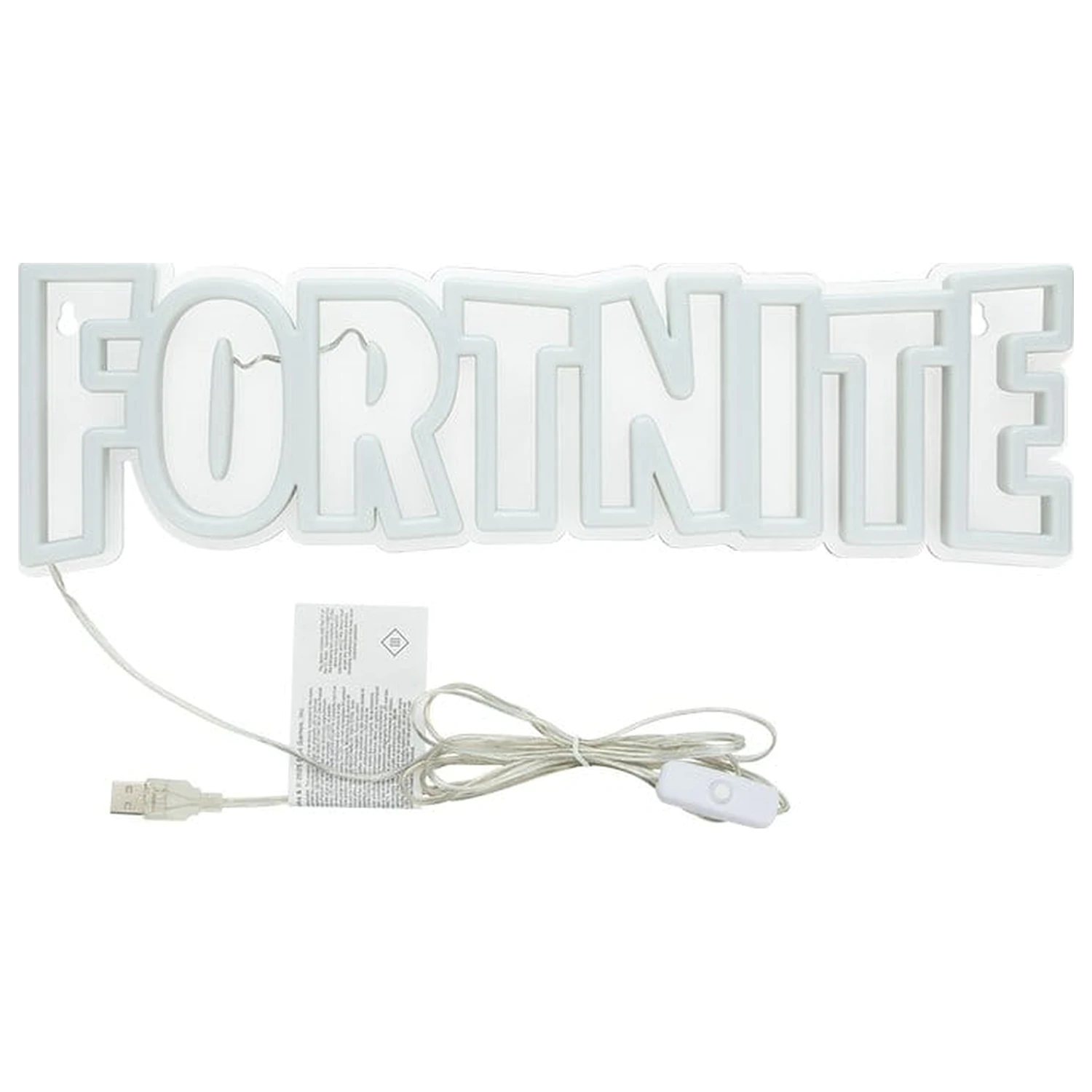 Lampa Fortnite na zeď LED Neon 40 cm fotografii produktu