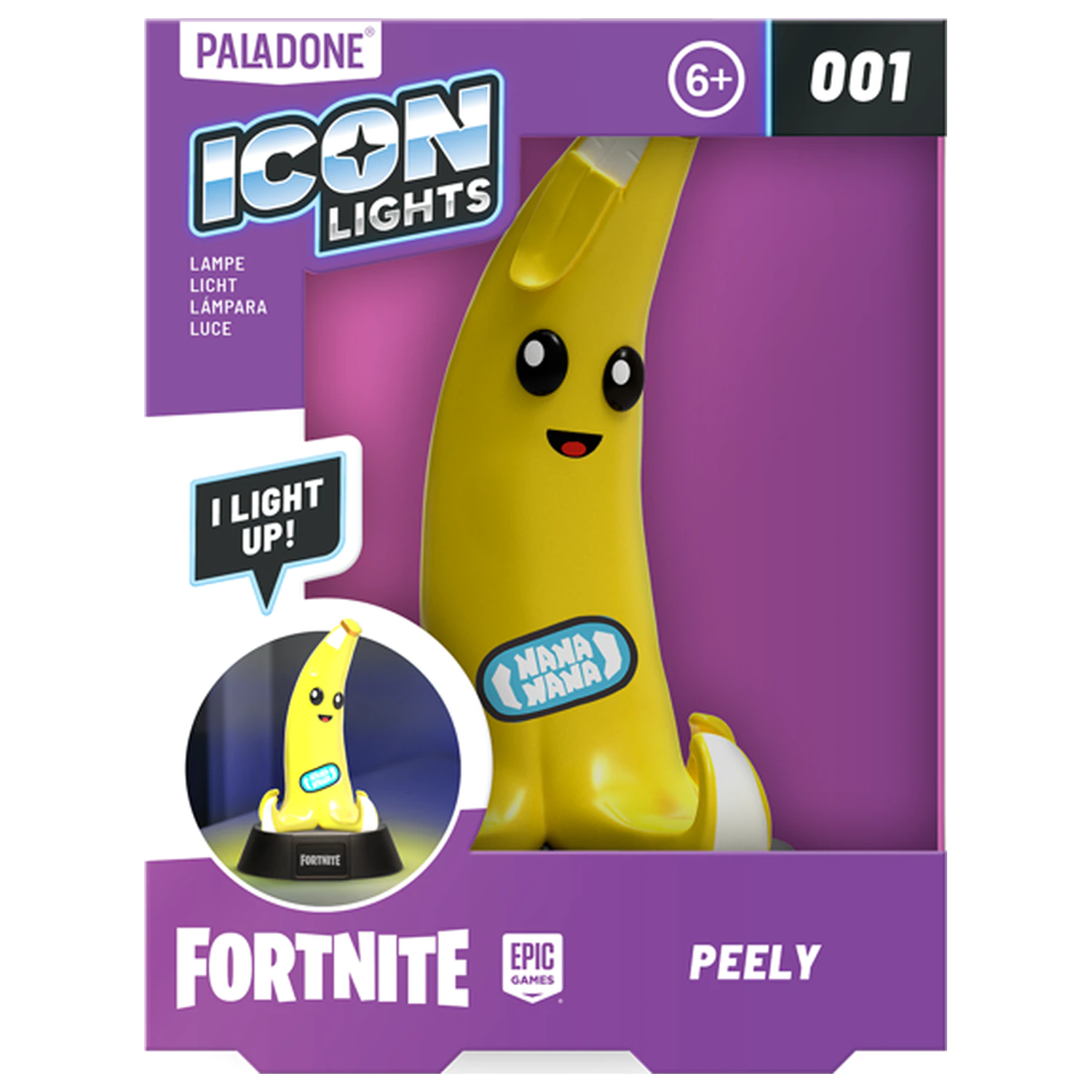 Lampa FORTNITE Peely Icon 11 cm fotografii produktu