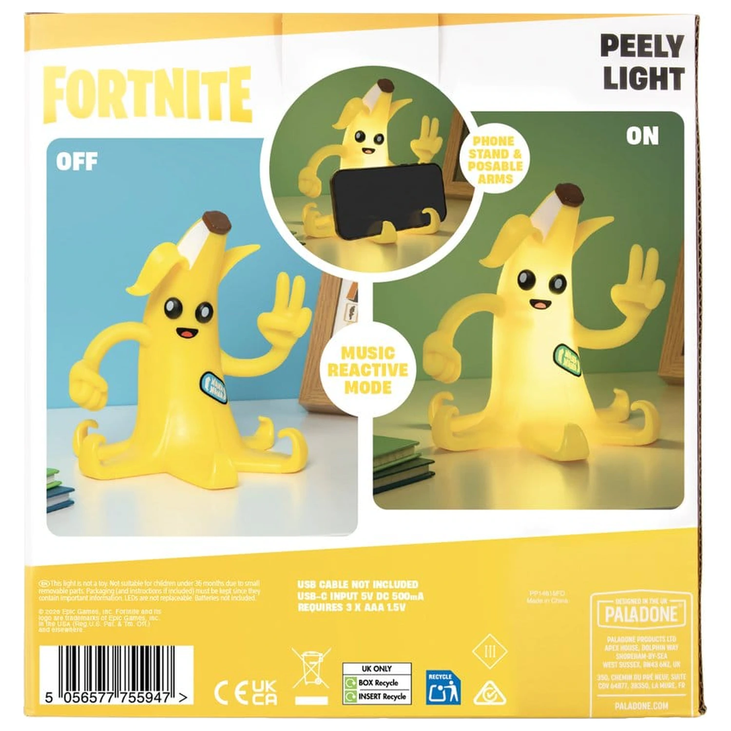 Fortnite Svítící Peely 20 cm fotografii produktu