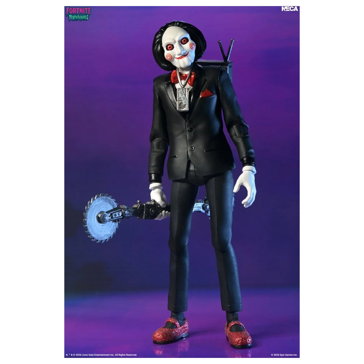 Fortnite/SAW Fortnitemares akční figurka Billy the Puppet 18 cm fotografii produktu