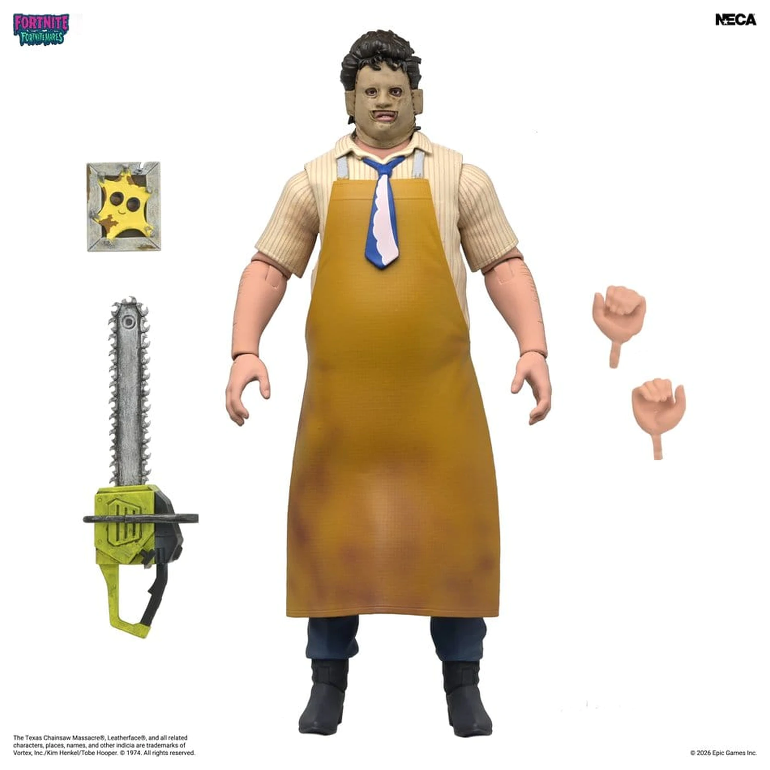 Fortnite/Texas Chainsaw Massacre Fortnitemares akční figurka Leatherface 18 cm fotografii produktu