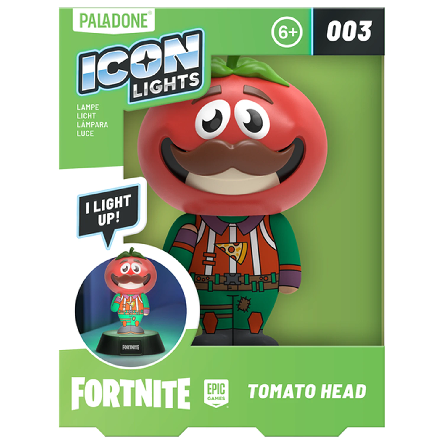 Fortnite Tomatohead ikona lampa 11 cm fotografii produktu