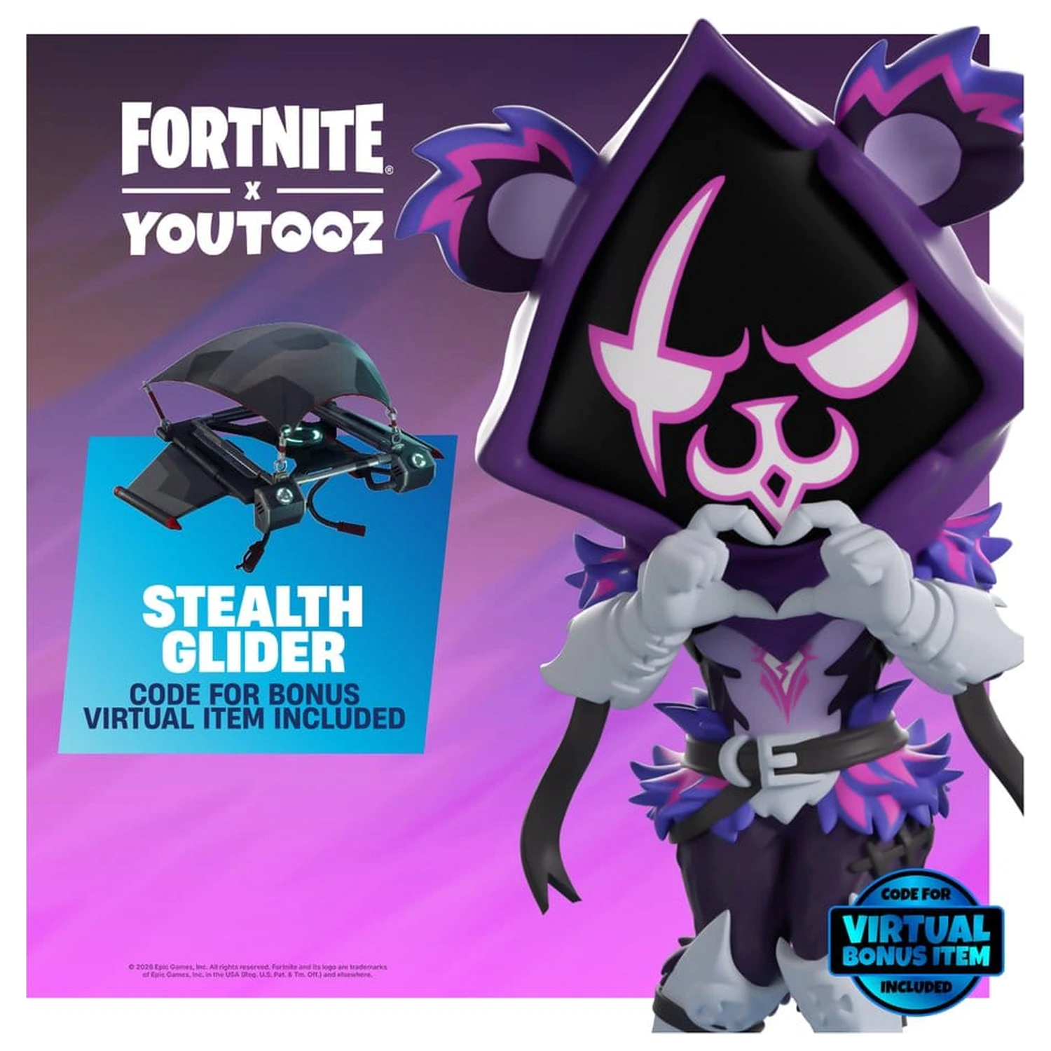 Fortnite vinylová figurka Raven Team Leader 12 cm fotografii produktu