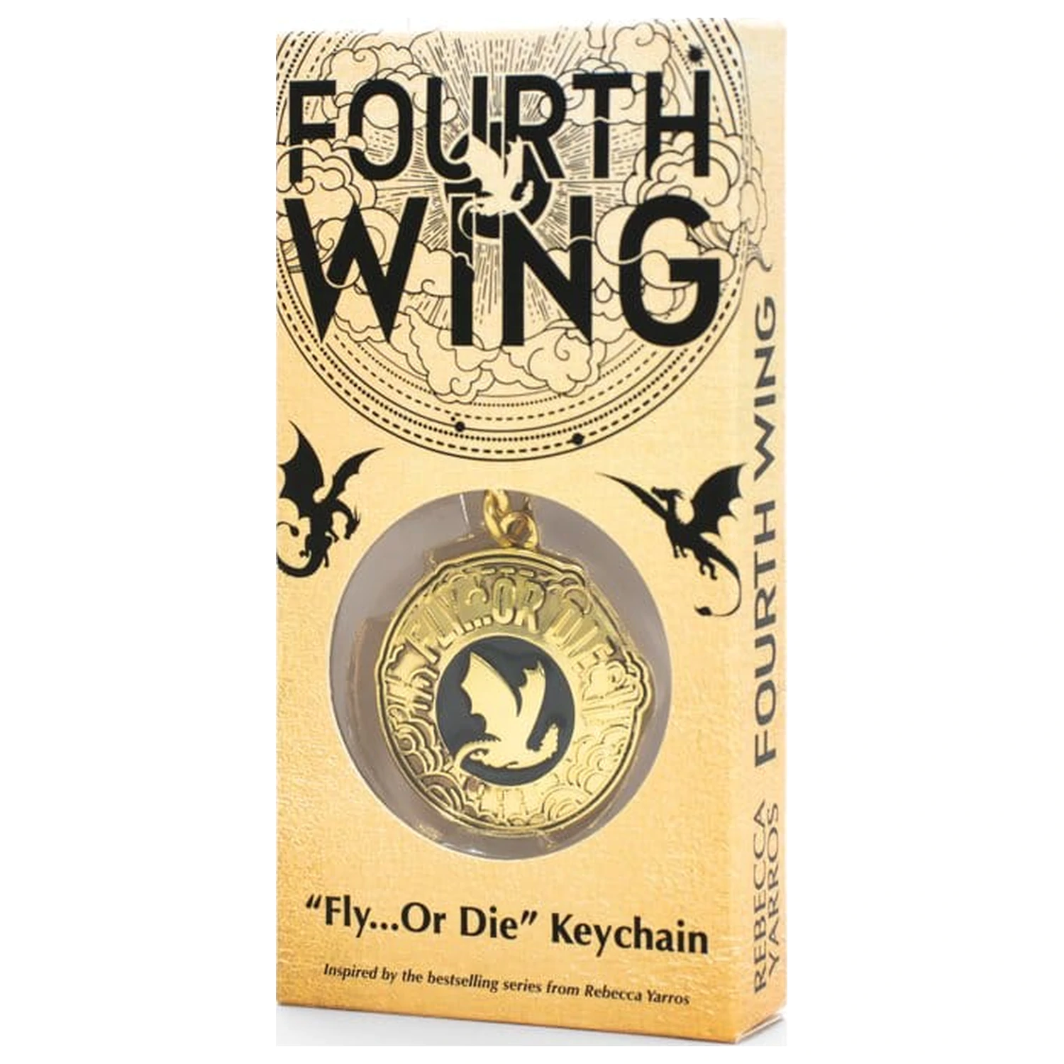 Fourth Wing klíčenka Fly or Die 14 cm fotografii produktu