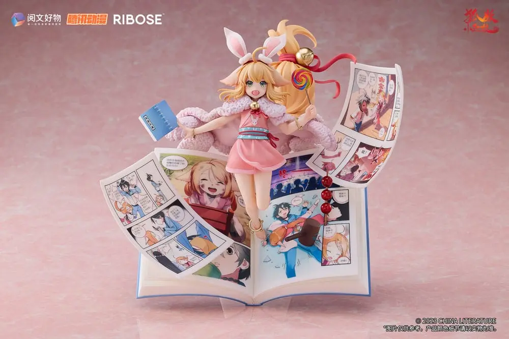 Fox Spirit Matchmaker PVC Socha 1/7 Susu Tushan Hongchenqianyuan Ver. 24 cm fotografii produktu