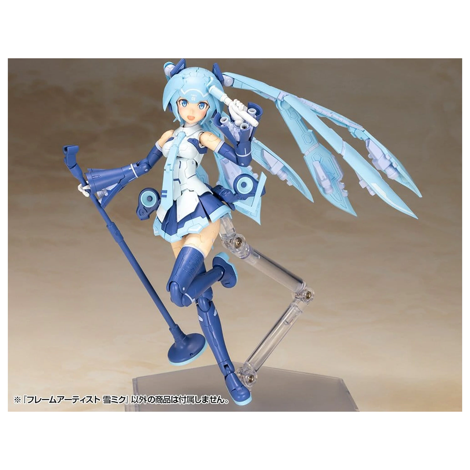 Frame Arms Plastic Model Kit 1/100 Frame Artist Snow Miku 16 cm fotografii produktu