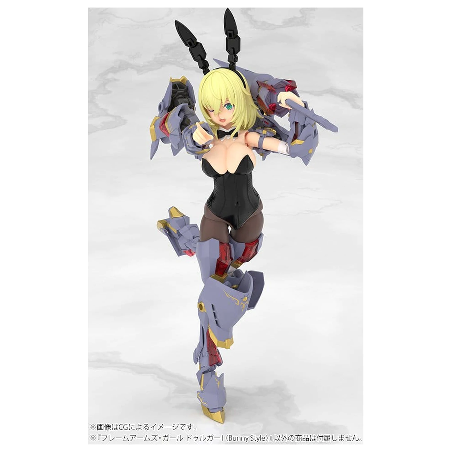 Frame Arms Girl plastový model Durga Bunny Style 18 cm fotografii produktu
