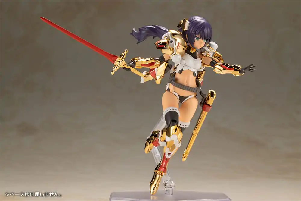 Frame Arms Girl Plastikový model Kit Durga Gold Ritter 17 cm fotografii produktu