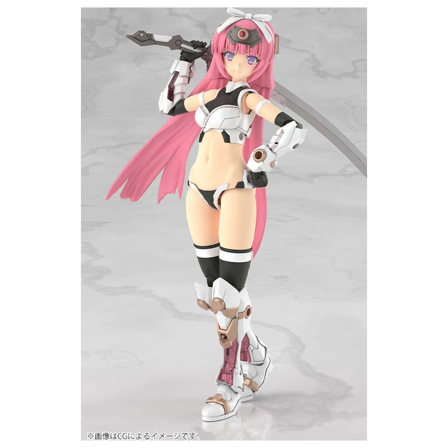 Frame Arms Girl Sestavitelný model z plastu Grand Scale Magatsuki Kikka 25 cm fotografii produktu