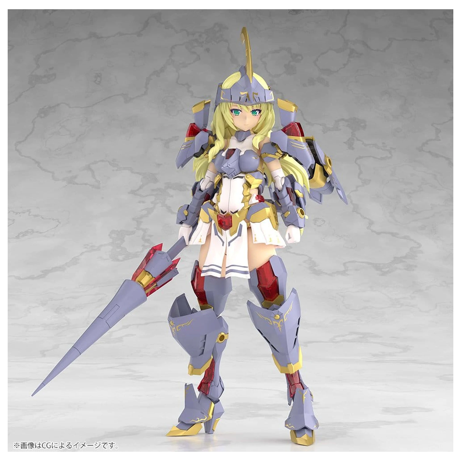 Frame Arms Girl Grande Scale Plastikový model Kit 1/6 Durga I 25 cm fotografii produktu