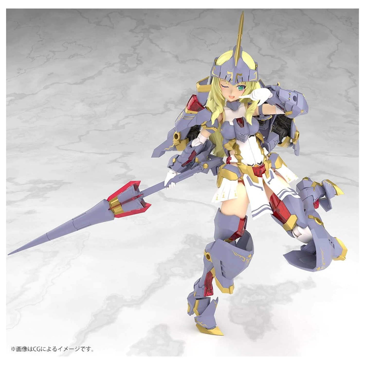 Frame Arms Girl Grande Scale Plastikový model Kit 1/6 Durga I 25 cm fotografii produktu