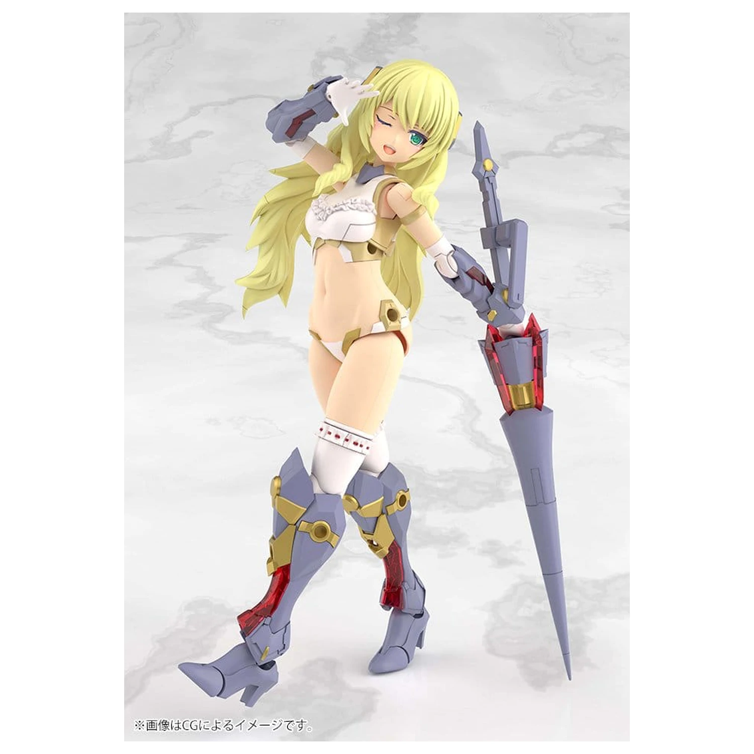 Frame Arms Girl Grande Scale Plastikový model Kit 1/6 Durga I 25 cm fotografii produktu