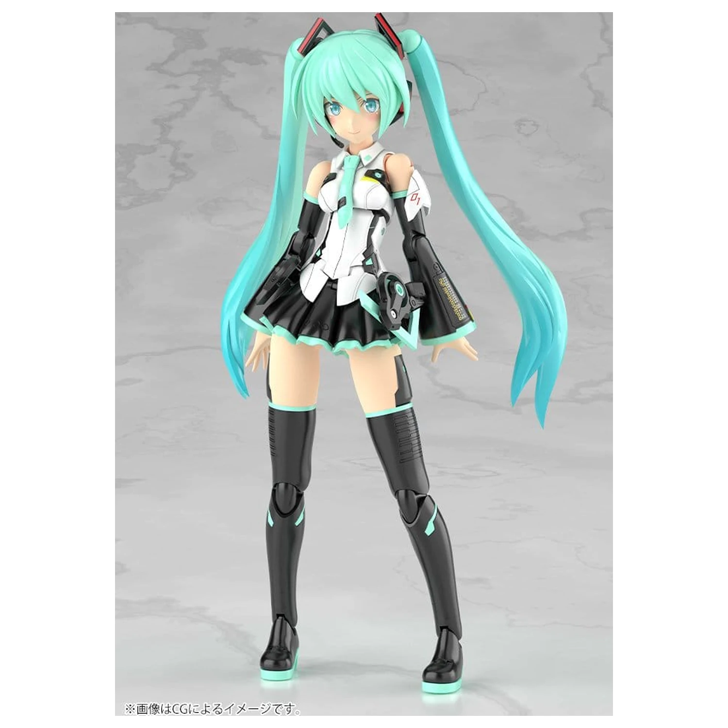 Frame Arms Girl Plastiková Modelová Stavebnice Grande Scale Frame Music Girl Hatsune Miku 25 cm fotografii produktu