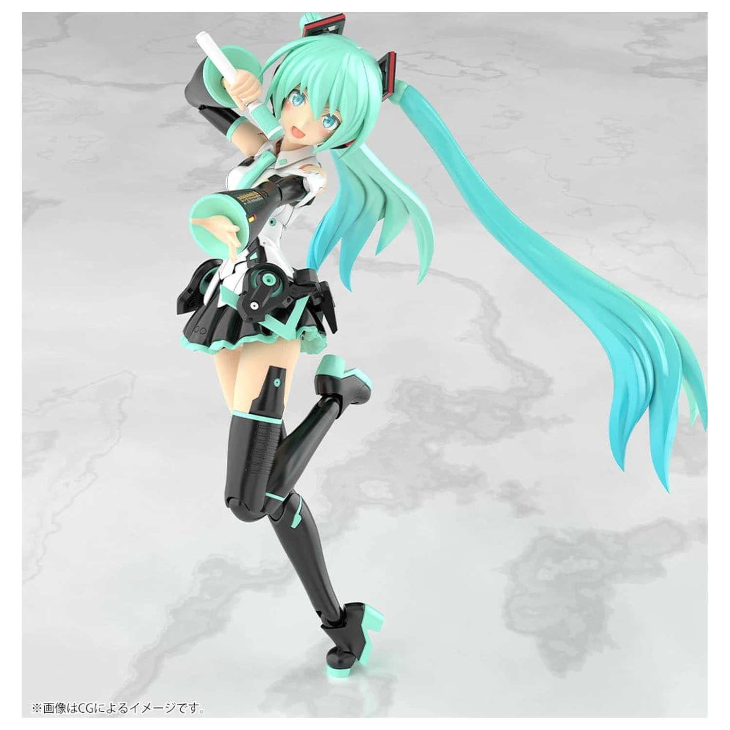 Frame Arms Girl Plastiková Modelová Stavebnice Grande Scale Frame Music Girl Hatsune Miku 25 cm fotografii produktu