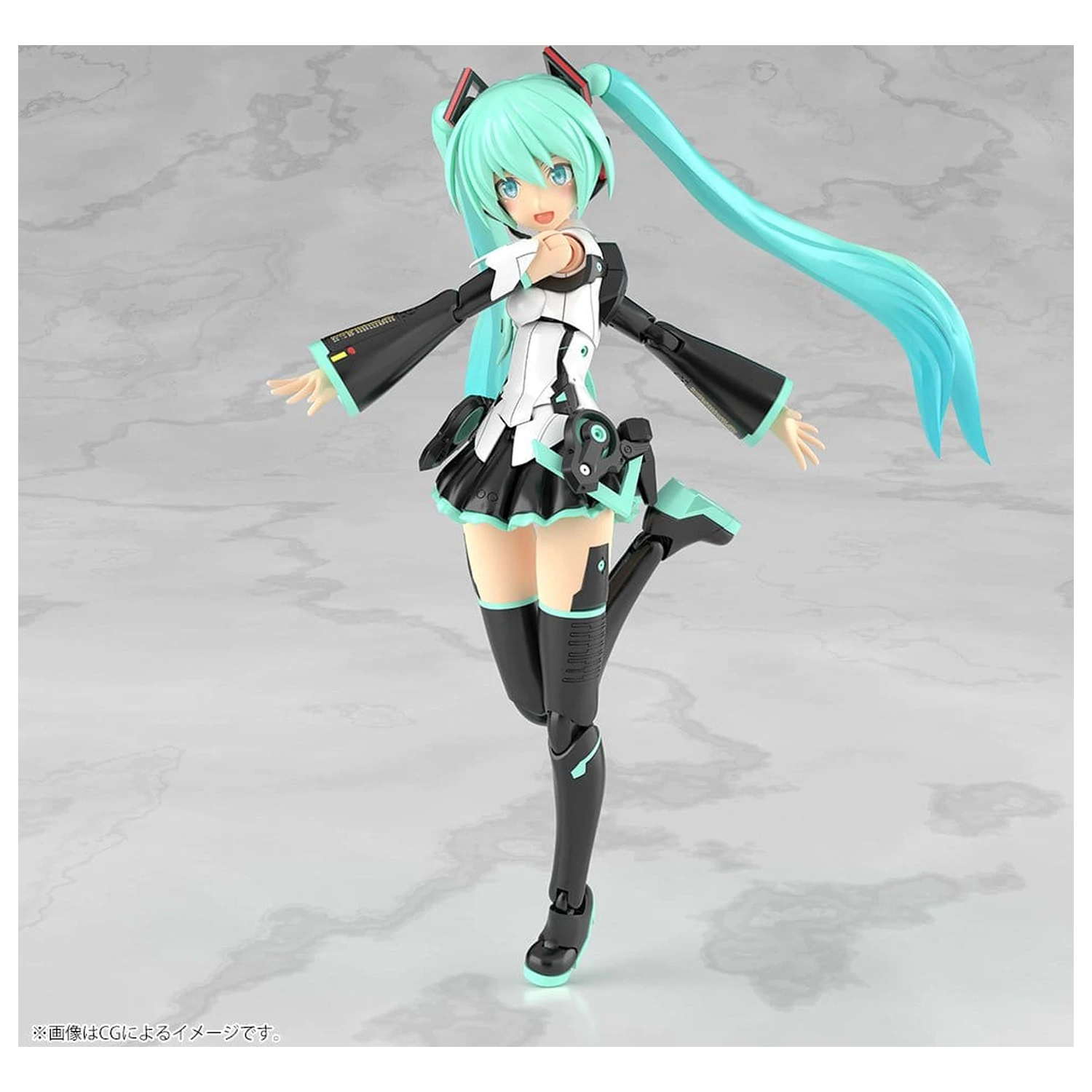 Frame Arms Girl Plastiková Modelová Stavebnice Grande Scale Frame Music Girl Hatsune Miku 25 cm fotografii produktu
