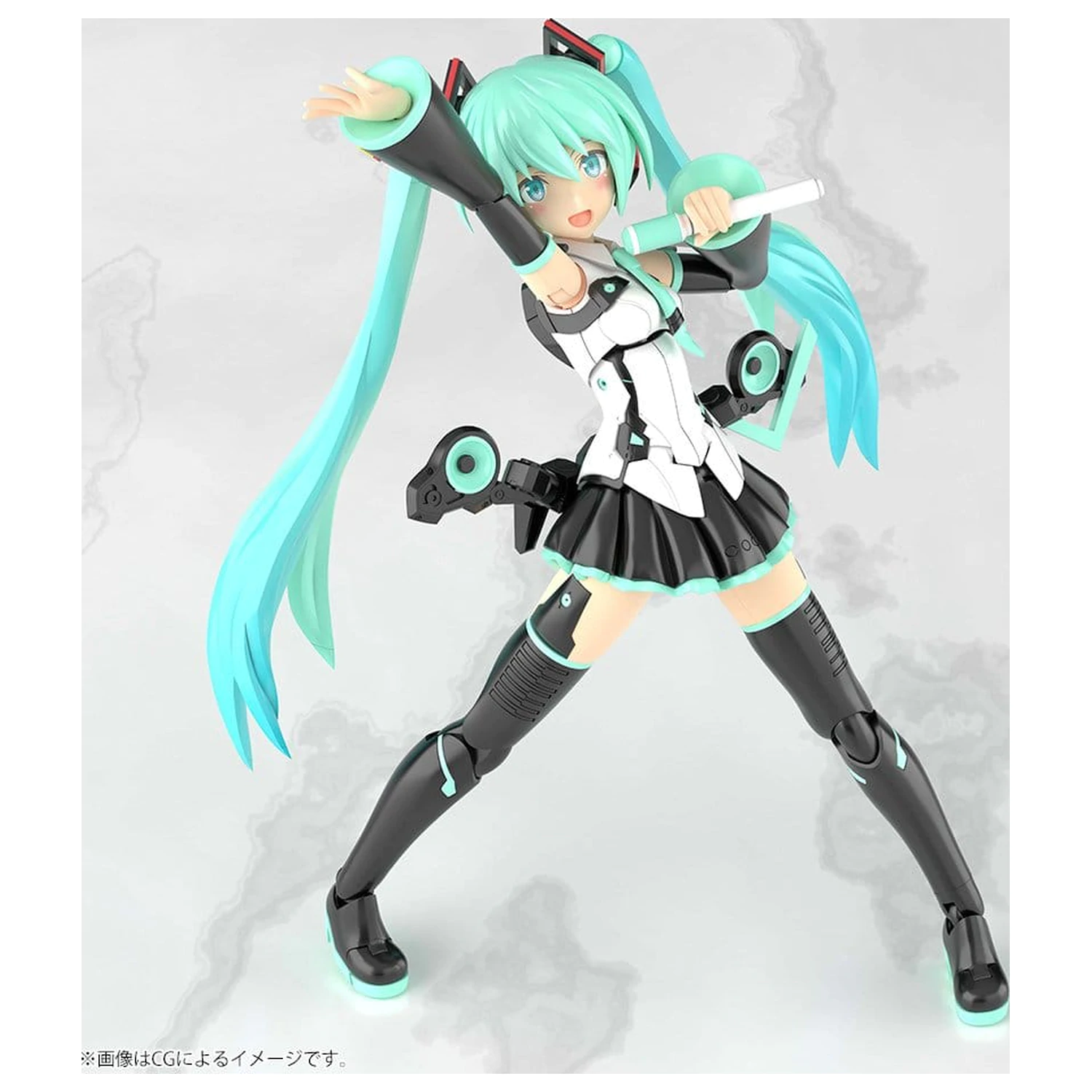 Frame Arms Girl Plastiková Modelová Stavebnice Grande Scale Frame Music Girl Hatsune Miku 25 cm fotografii produktu
