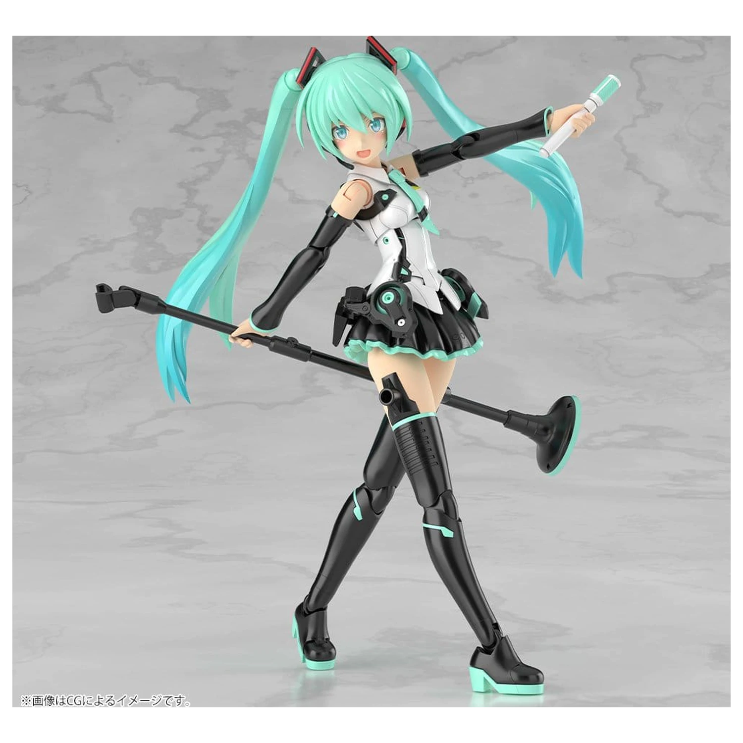 Frame Arms Girl Plastiková Modelová Stavebnice Grande Scale Frame Music Girl Hatsune Miku 25 cm fotografii produktu