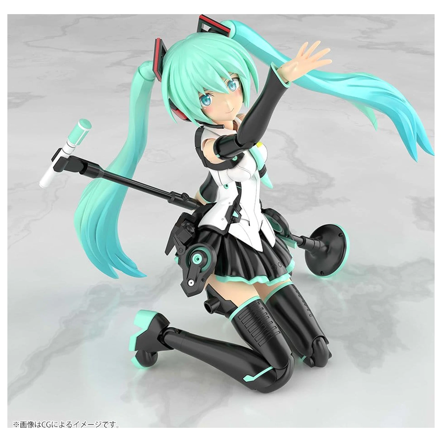 Frame Arms Girl Plastiková Modelová Stavebnice Grande Scale Frame Music Girl Hatsune Miku 25 cm fotografii produktu
