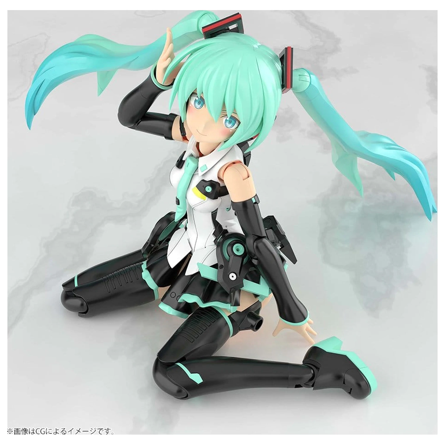 Frame Arms Girl Plastiková Modelová Stavebnice Grande Scale Frame Music Girl Hatsune Miku 25 cm fotografii produktu
