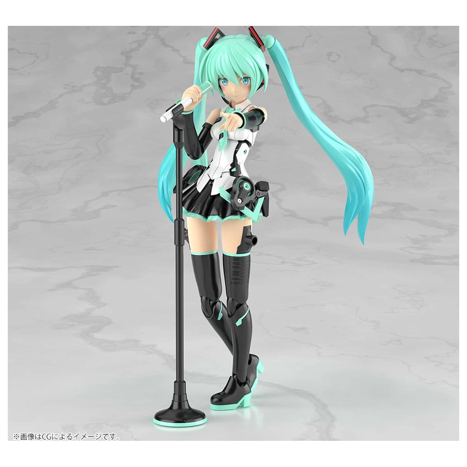 Frame Arms Girl Plastiková Modelová Stavebnice Grande Scale Frame Music Girl Hatsune Miku 25 cm fotografii produktu
