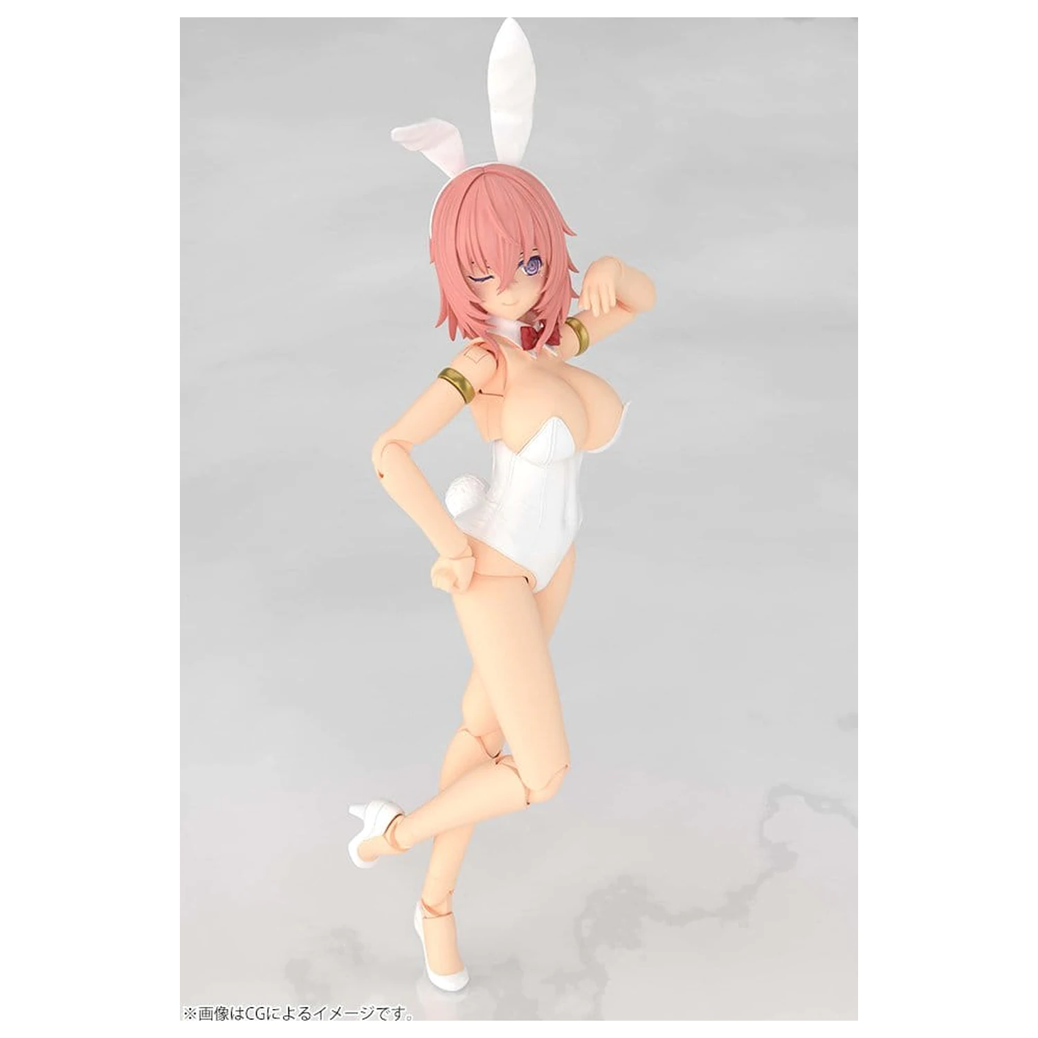 Frame Arms Girl plastová modelovací sada Durga I Bunny Style White 18 cm fotografii produktu