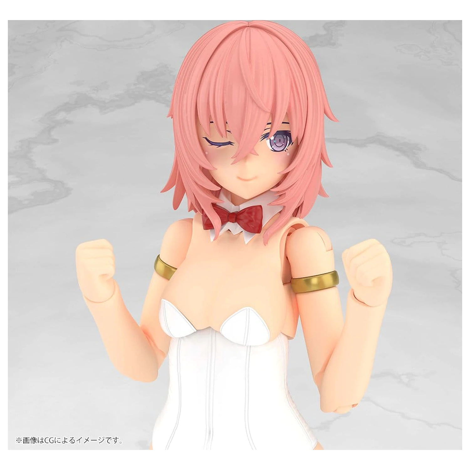 Frame Arms Girl plastová modelovací sada Durga I Bunny Style White 18 cm fotografii produktu