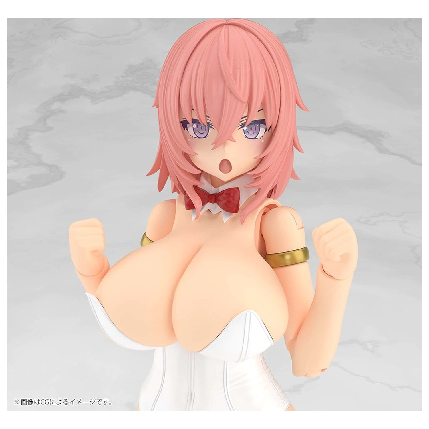 Frame Arms Girl plastová modelovací sada Durga I Bunny Style White 18 cm fotografii produktu