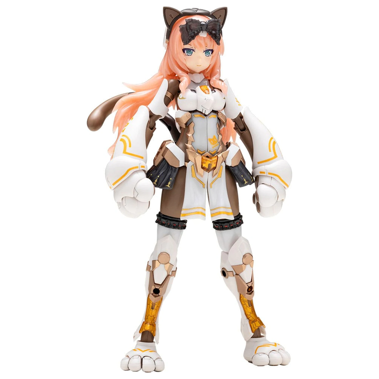 Frame Arms Girl plastová modelová stavebnice Durga I Cat Armor Ver. Calico 16 cm fotografii produktu